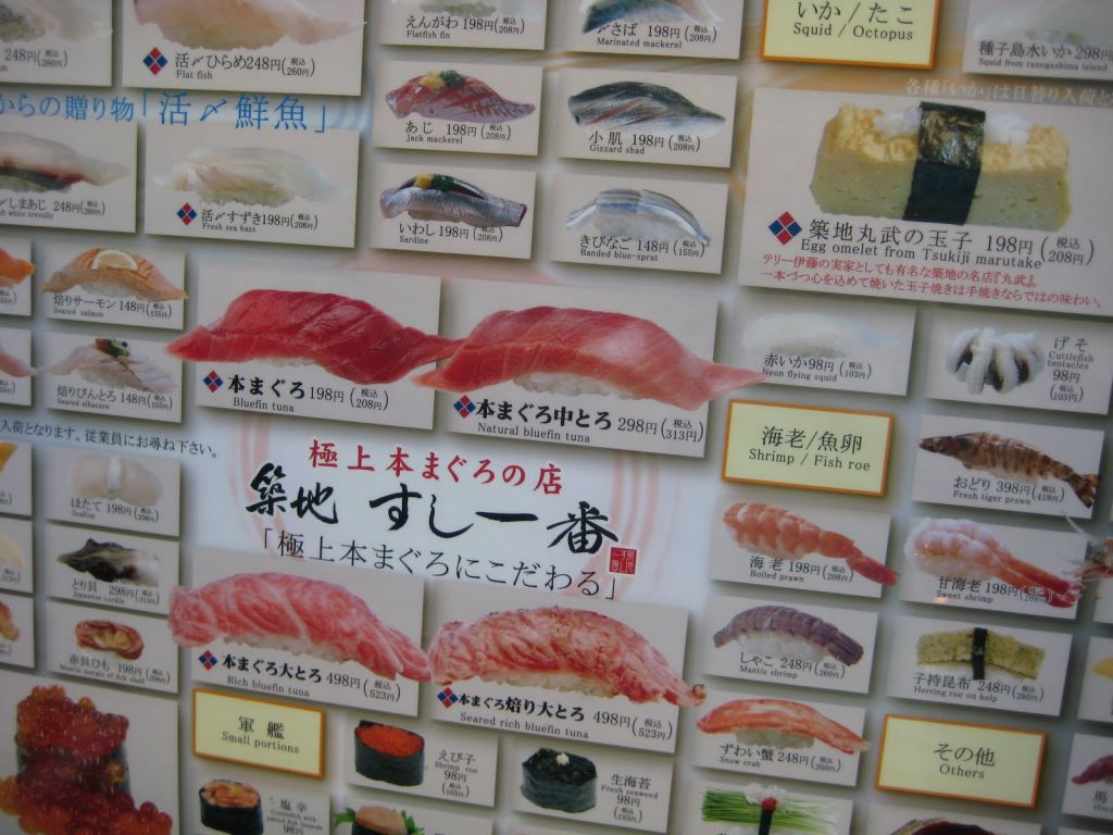 Tsukiji - el sushi más fresco de Japón
