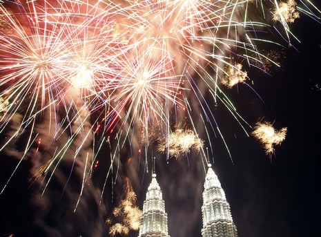Fin de año en Kuala Lumpur
