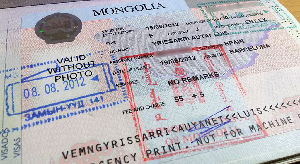 Sacar Visado a Rusia y Mongolia