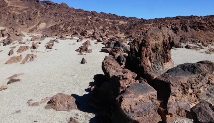 paisaje lunar en el teide 2