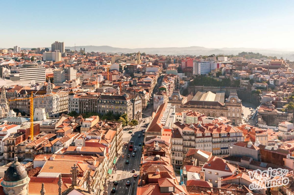 Vistas de la Torre de los Clérigos